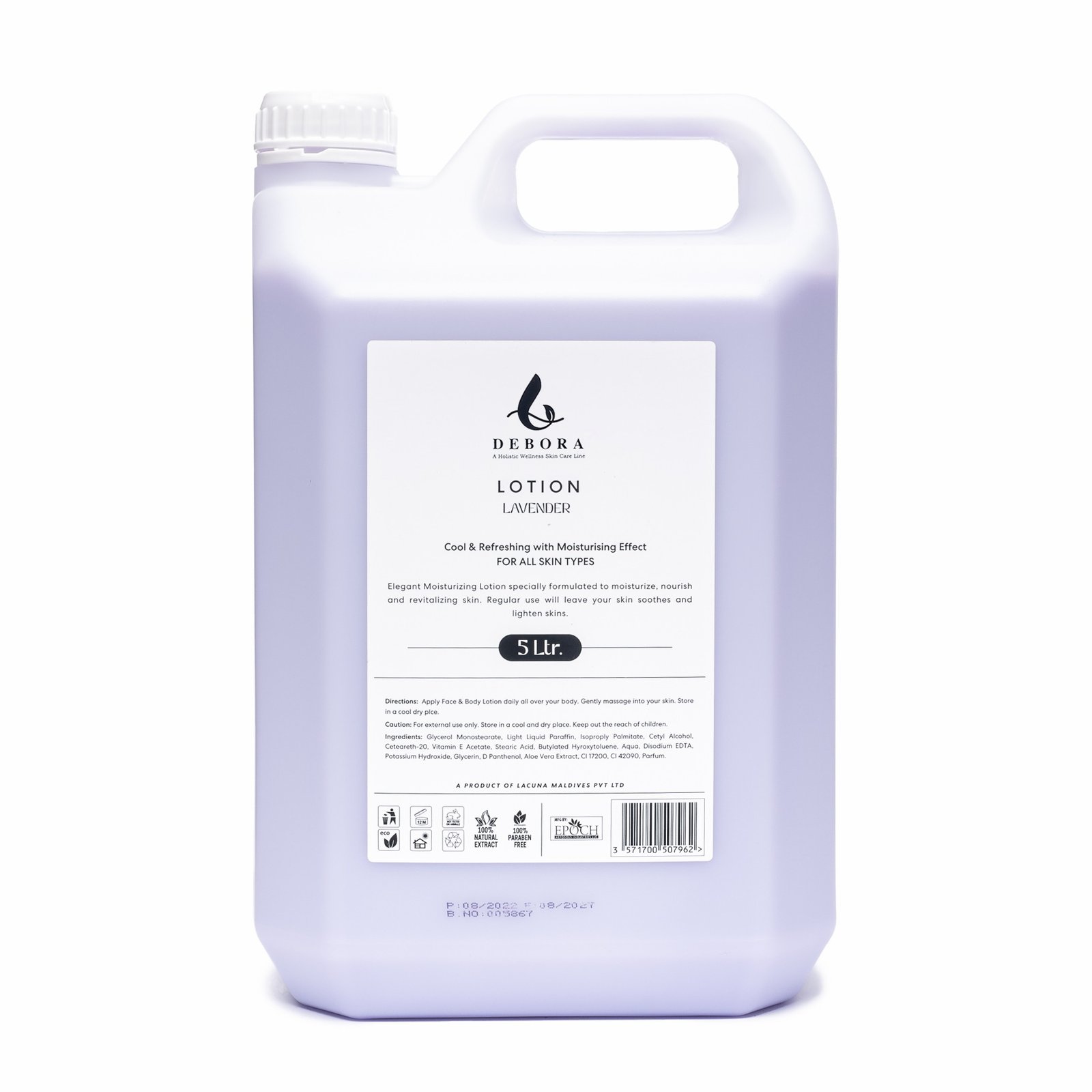 Debora Lavender Body Lotion - 5L