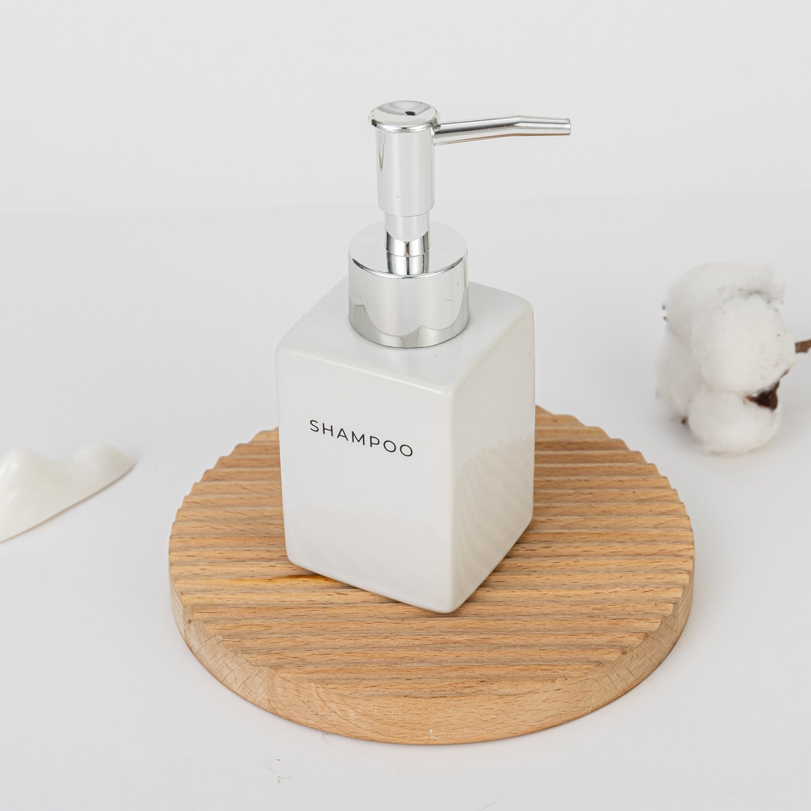 Ceramic Dispenser - Shampoo